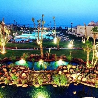 Талассотерапия в отеле Palais Des Roses & Thalasso 5*, Агадир, Марокко