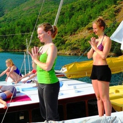 Оздоровительные йога  круизы на парусной яхте в Турции