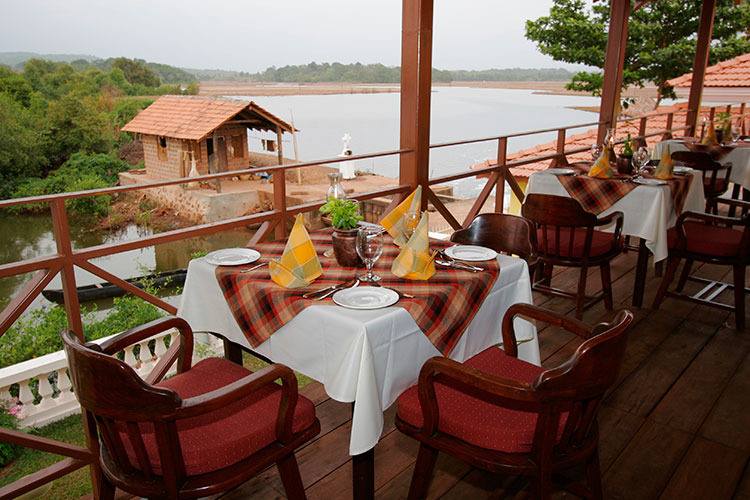 Отель Devaaya Ayurveda Resort and Spa 5*расположен на острове Дивар, в 10 км от столицы ГОА - Панаджи, окруженный пышной растительностью и прохладными водами реки Мандови.