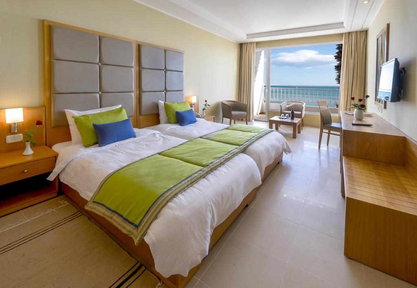 Оригинальная талассотерапия : в гостиничном комплексе Azur : отель Novostar Premium Bel Azur Thalassa & Bungalows 4* на курорте Хаммамет, Тунис