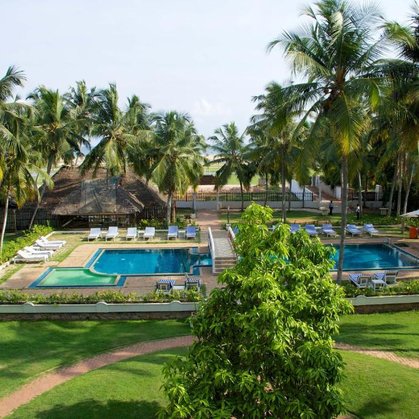 Аюрведа, панчакарма, лечение диабета, псориаза. гинекология, артрита в Керале :отель The Travancore Heritage Beach Resort 4* - цены от 1900 евро на 14 ночей